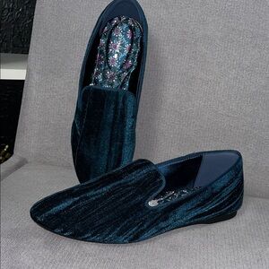 Birdies Midnight Velvet Loafers
